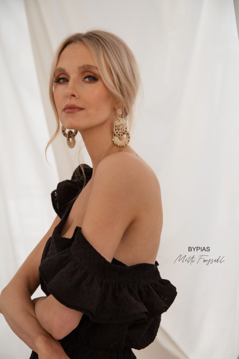 Bypias | Ellen Cotton Top in Black