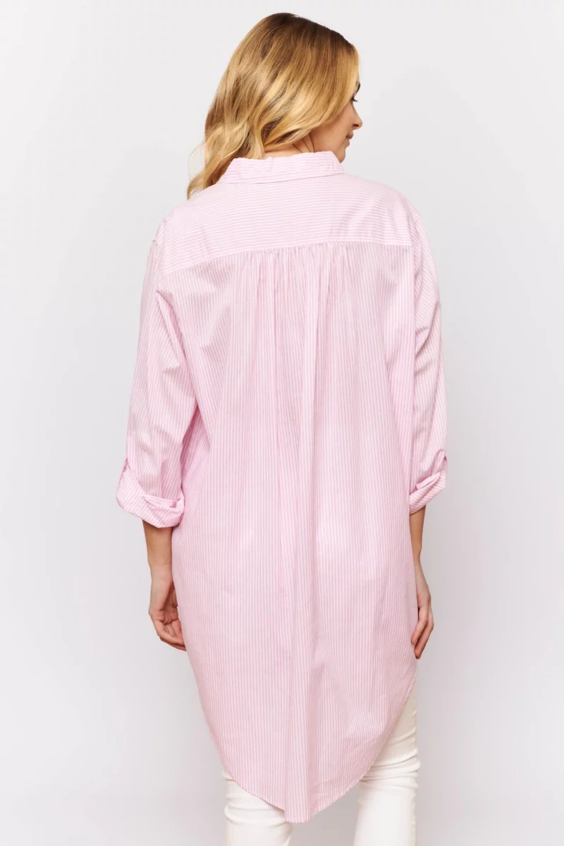 alessandra shirts overshirt in pink stripe voile 31268509646902 scaled