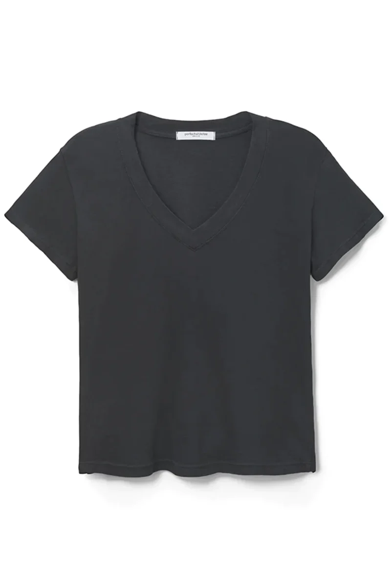 CUTStore PerfectWhiteTee HendrixBasicVNeck TrueBlack2