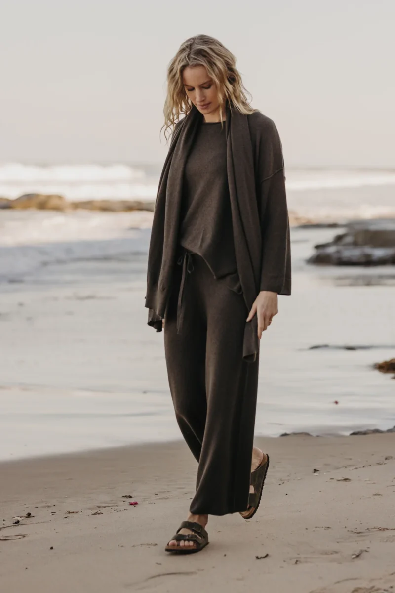 Talamaya Winter Retreat Merino Pant Sable