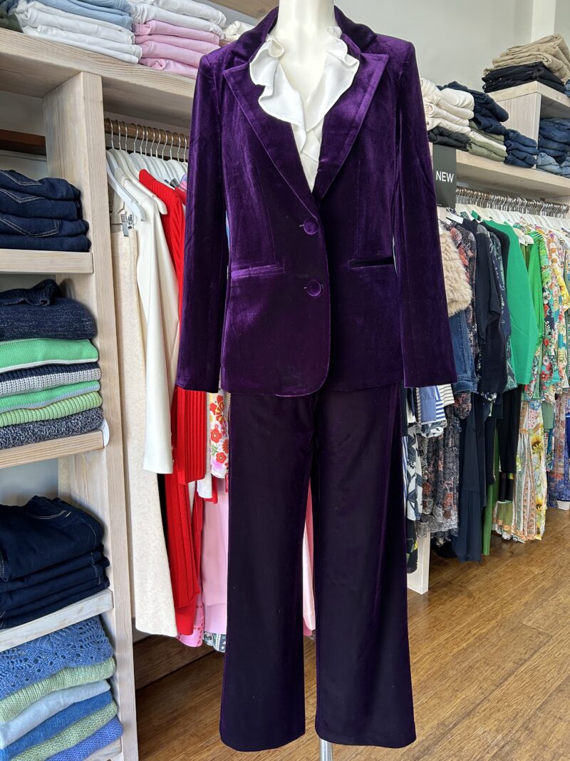 Kamare Surrey Velvet Pants Purple