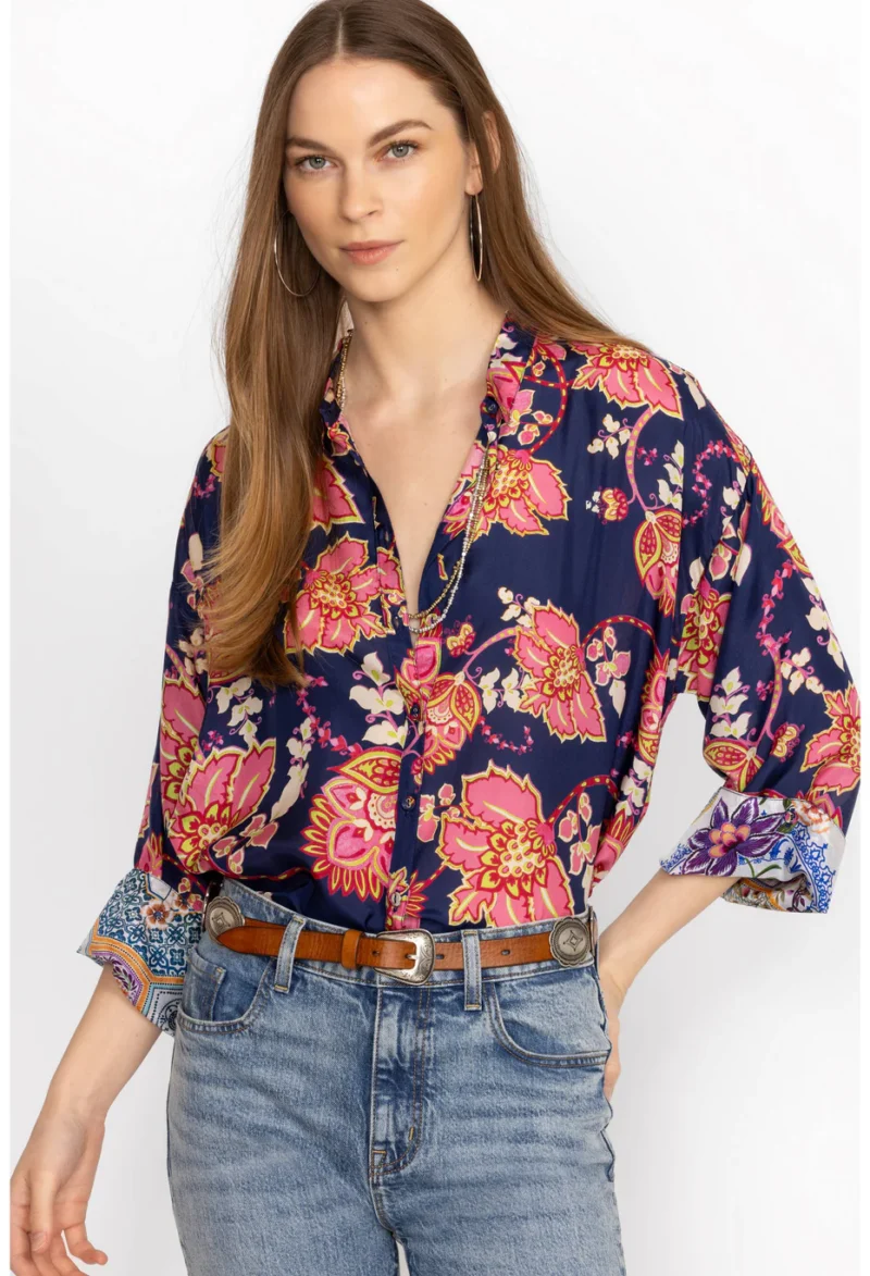 Montreux Button Up Blouse 2