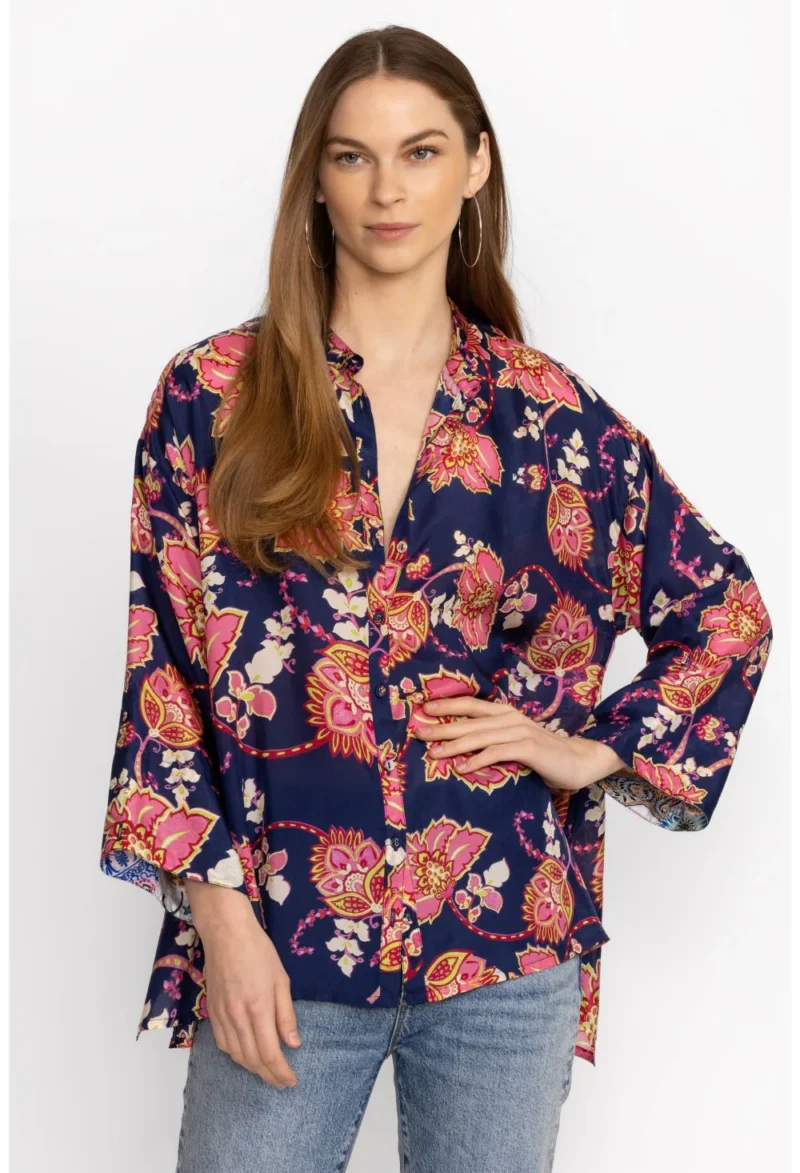 Montreux Button Up Blouse