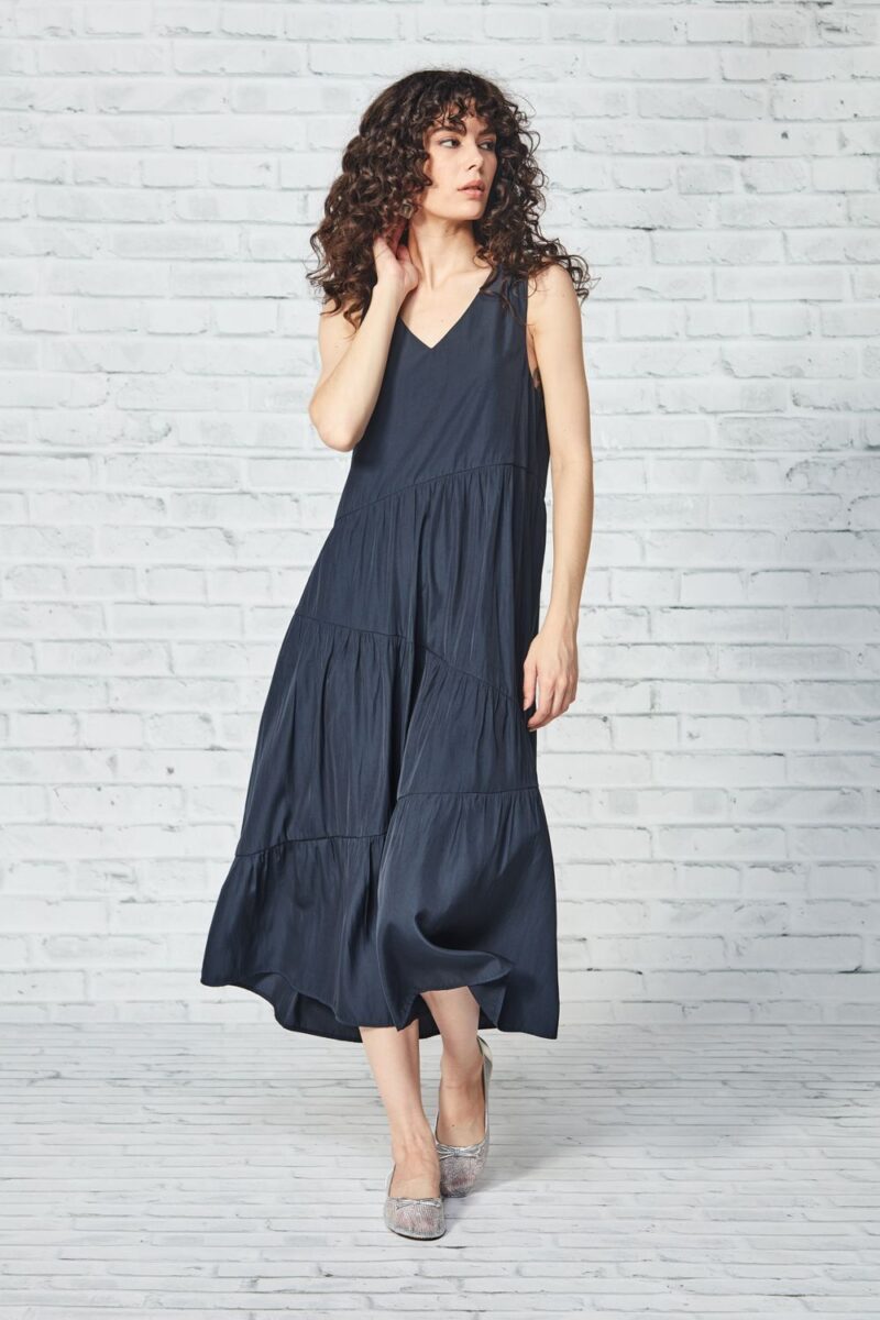 Glide by Verge Mackenzie Dress Midnight