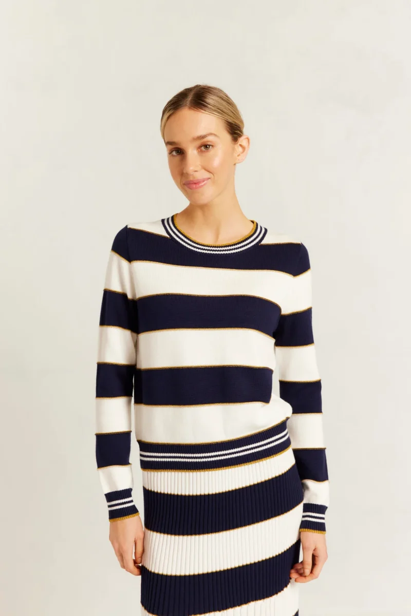 AMALFI CREW SWEATER NAVY e1727316886306