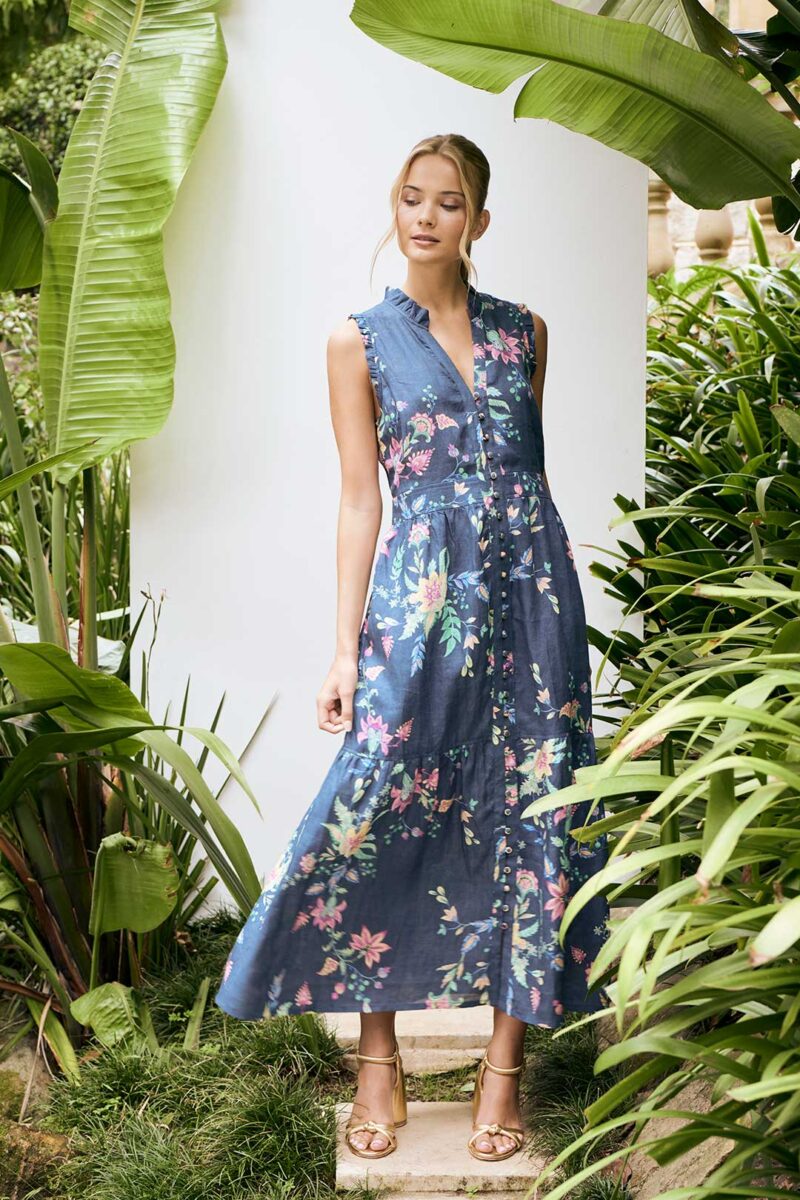 AYLA FLORA MAXI DRESS 2