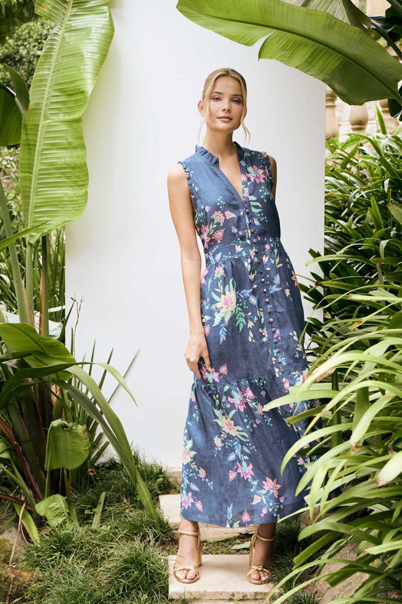 AYLA FLORA MAXI DRESS 4