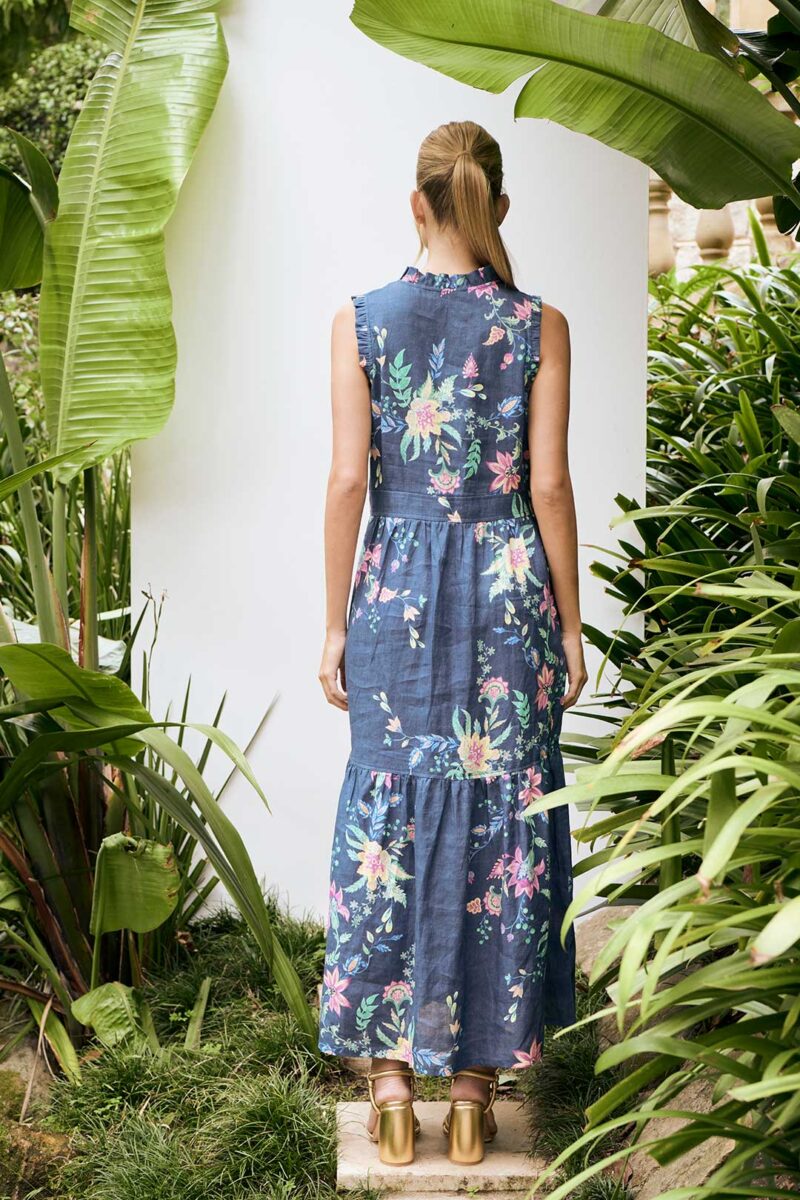 AYLA FLORA MAXI DRESS 5