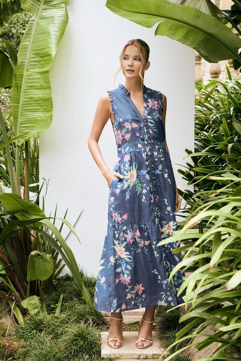 AYLA FLORA MAXI DRESS