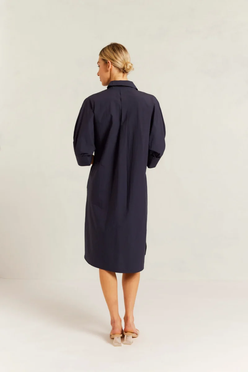 BRIAR COTTON DRESS NAVY 4 e1727316140563