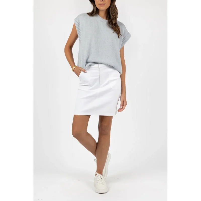 Humidity Gigi Skirt White - Image 2