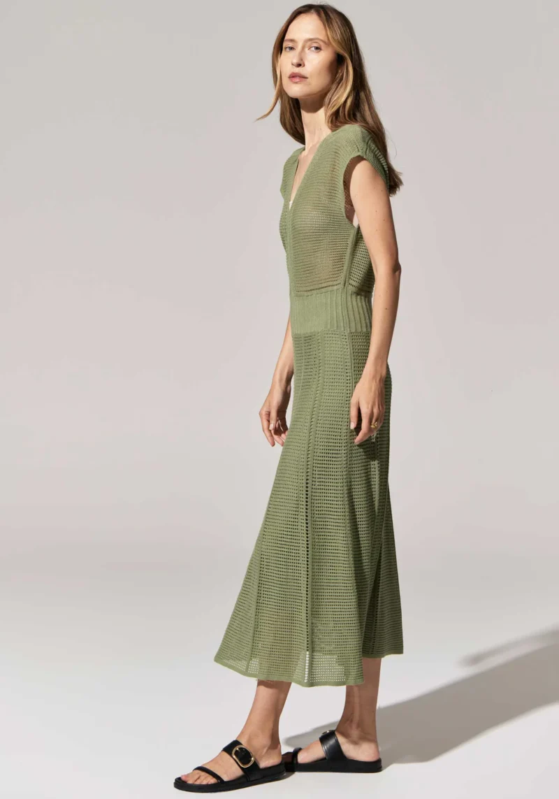 PACO POINTELLE DRESS GREEN 3 scaled e1730089746187