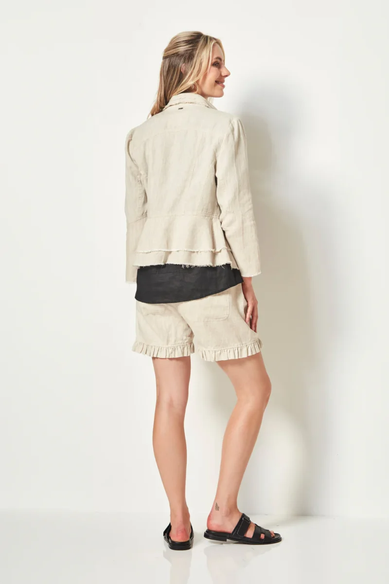 Verge Linen Proof Jacket Sand - Image 4