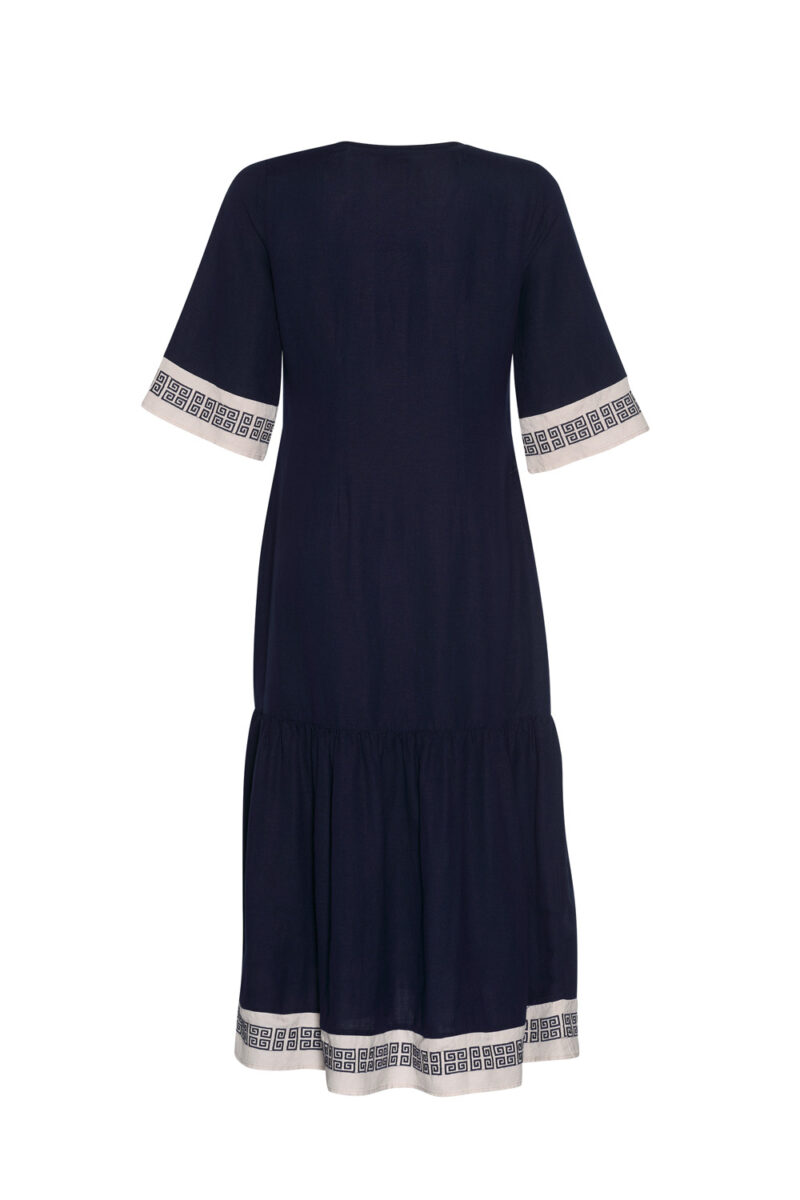 LS2774 Clio Tassel Dress Indigo BK