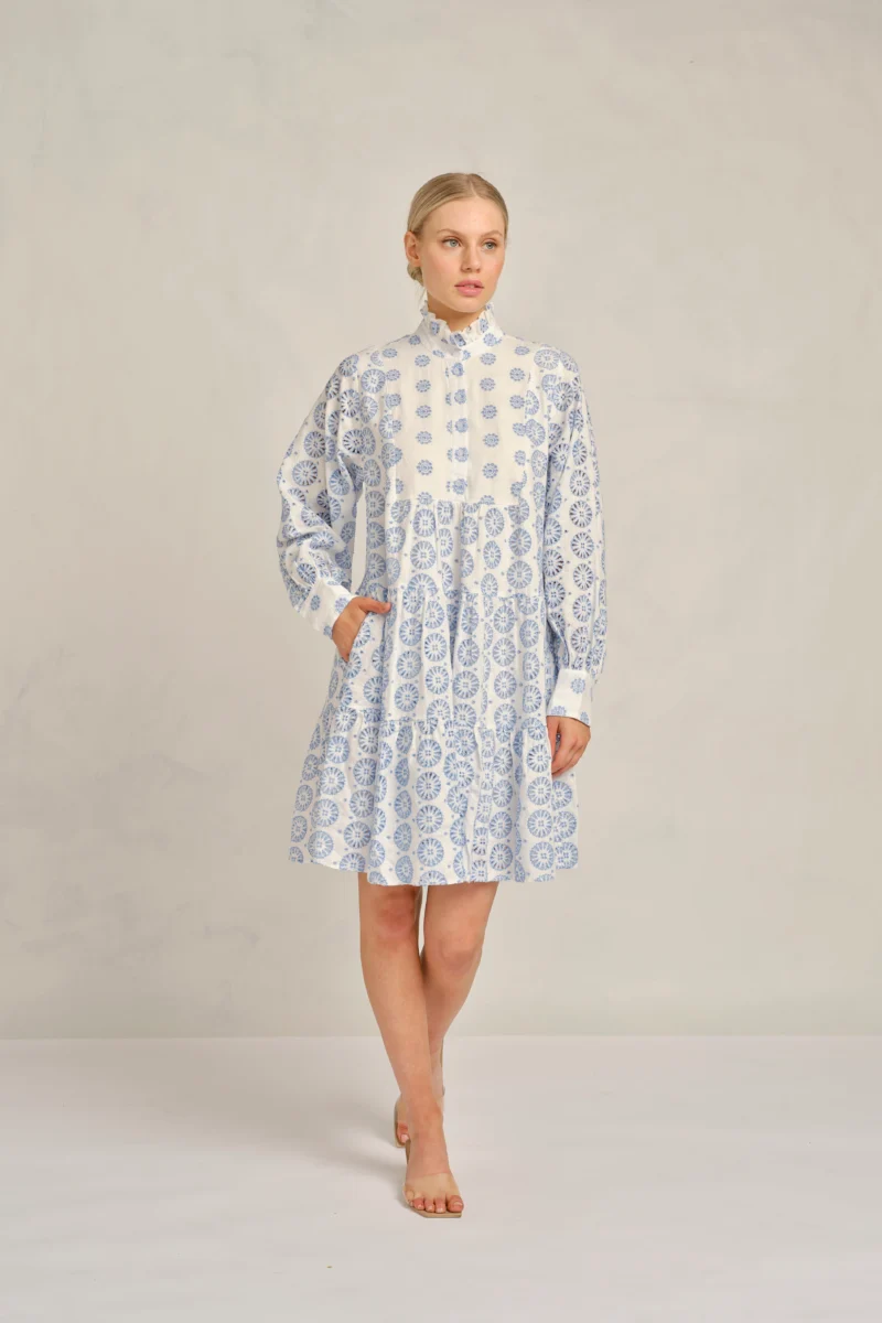 Stella Dress Posy Bluebell 2 scaled