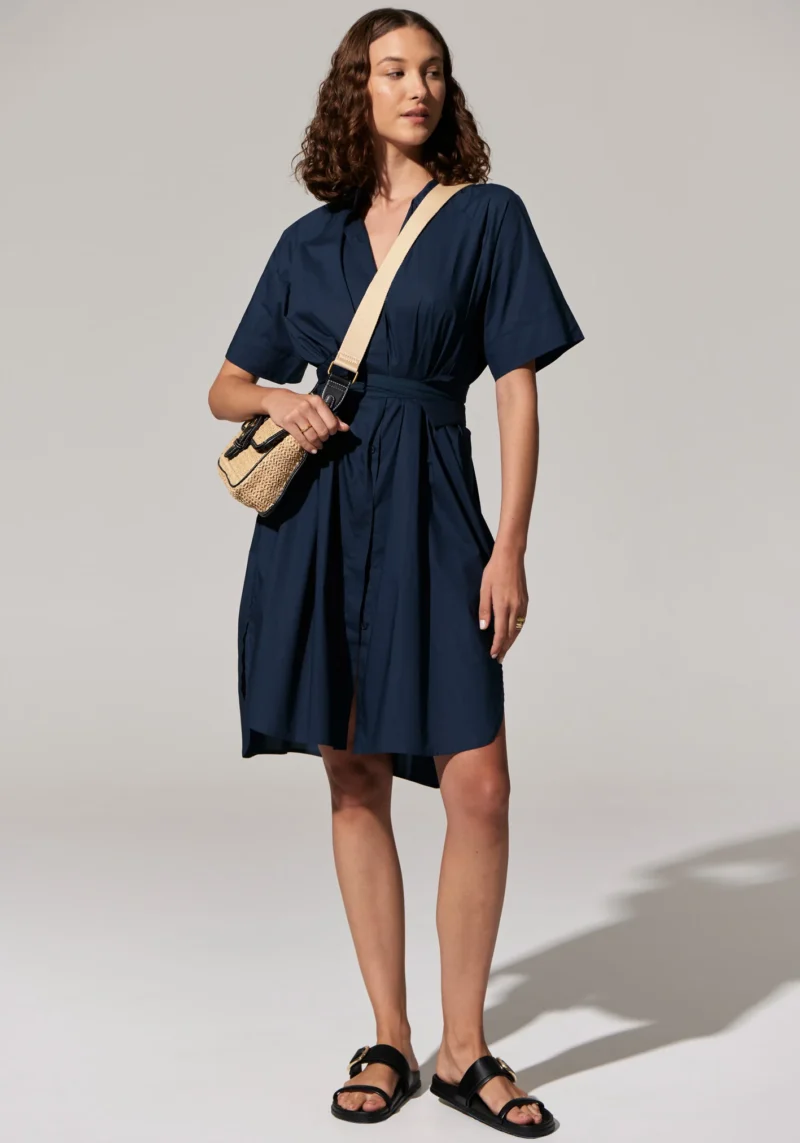 TOYA SHIRT DRESS TEAL scaled e1731890000402