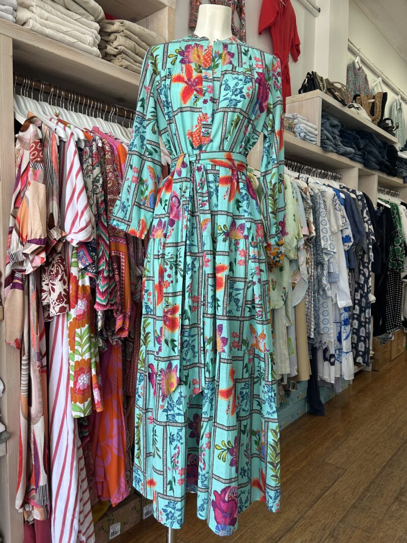 Lola Australia Cottesloe Maxi Dress Nymph Lagoon