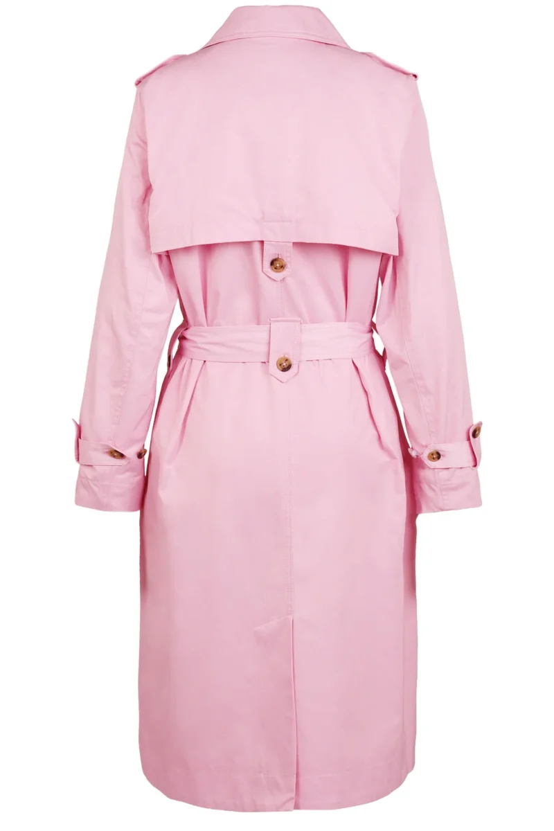 Mos Mosh Farah Trench Coat Pink - Image 3