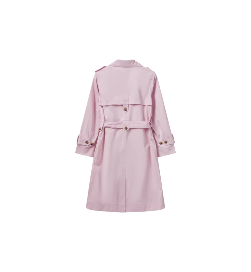 Mos Mosh Farah Trench Coat Pink - Image 5