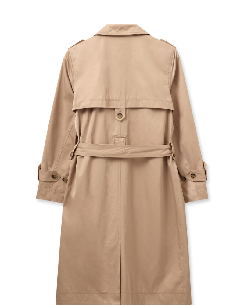 Mos Mosh Farah Trench Coat Sesame - Image 5