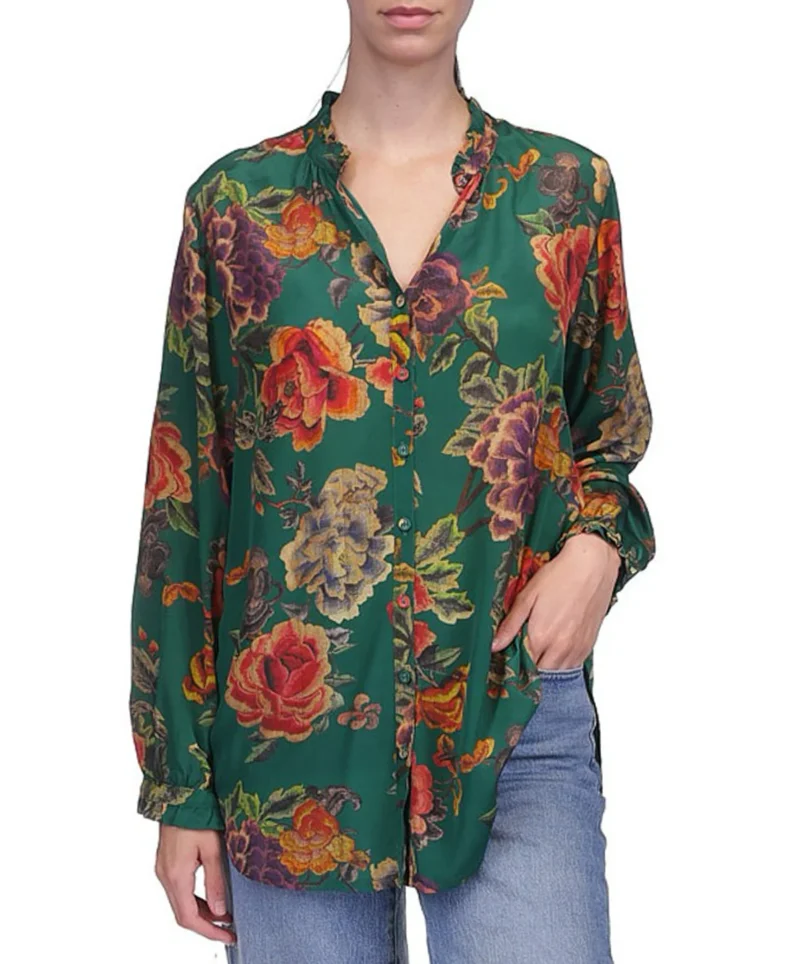 Johnny Was Yoella Tunic Zinnia Meadow