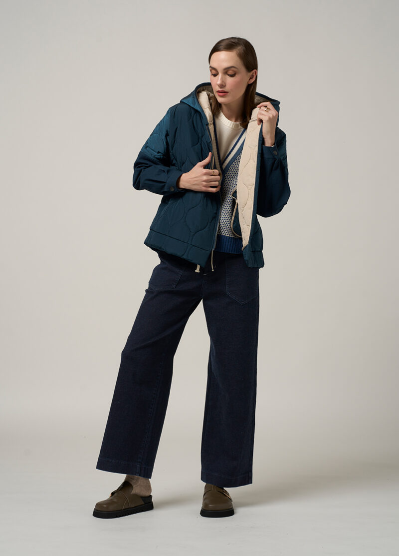 Madly Sweetly Compass Cardi Denim - Image 2